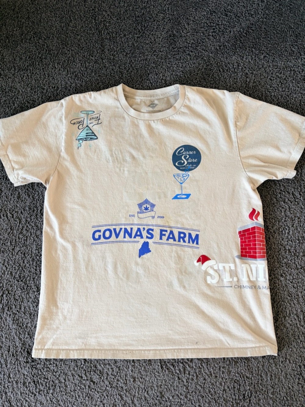 One of a kind fun T-Shirt
Print on the inside and outside  L
